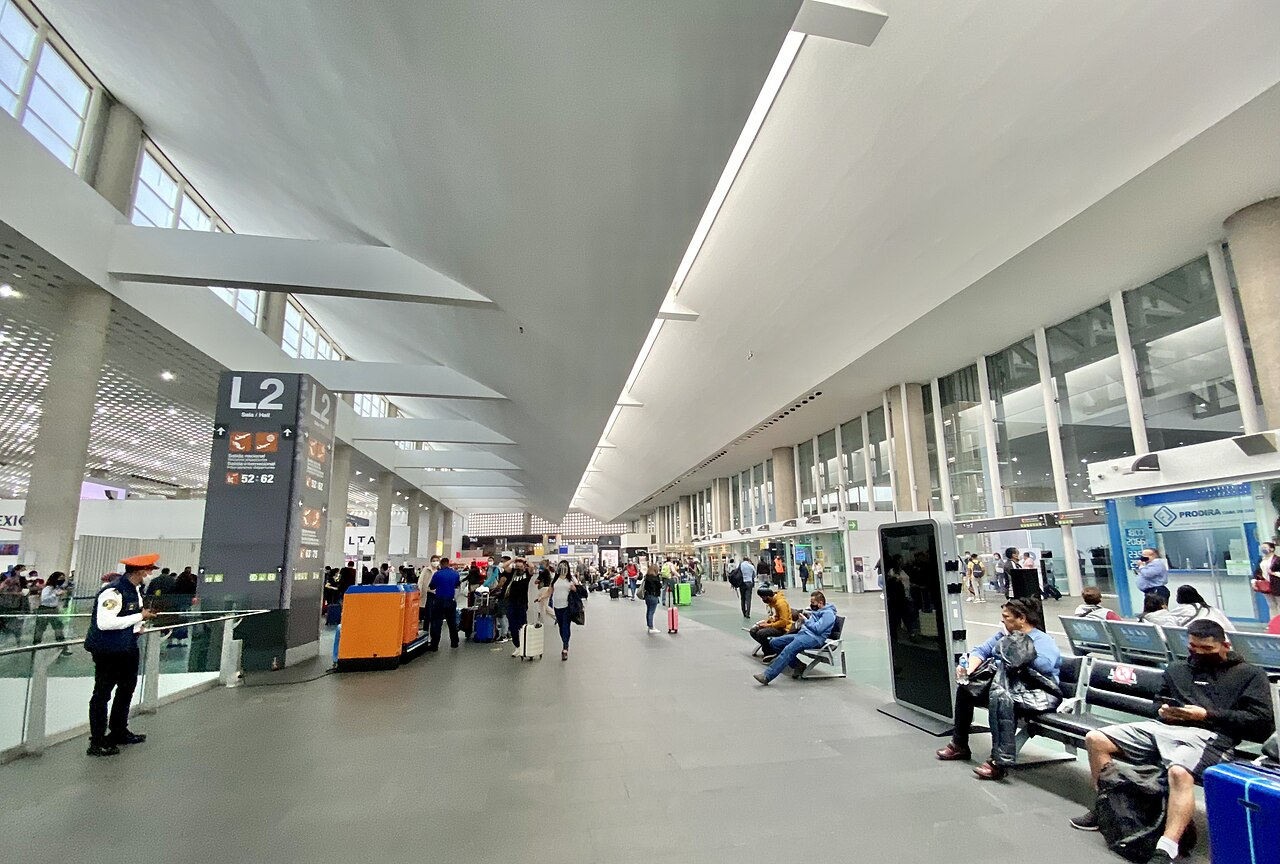 MEX airport exterior