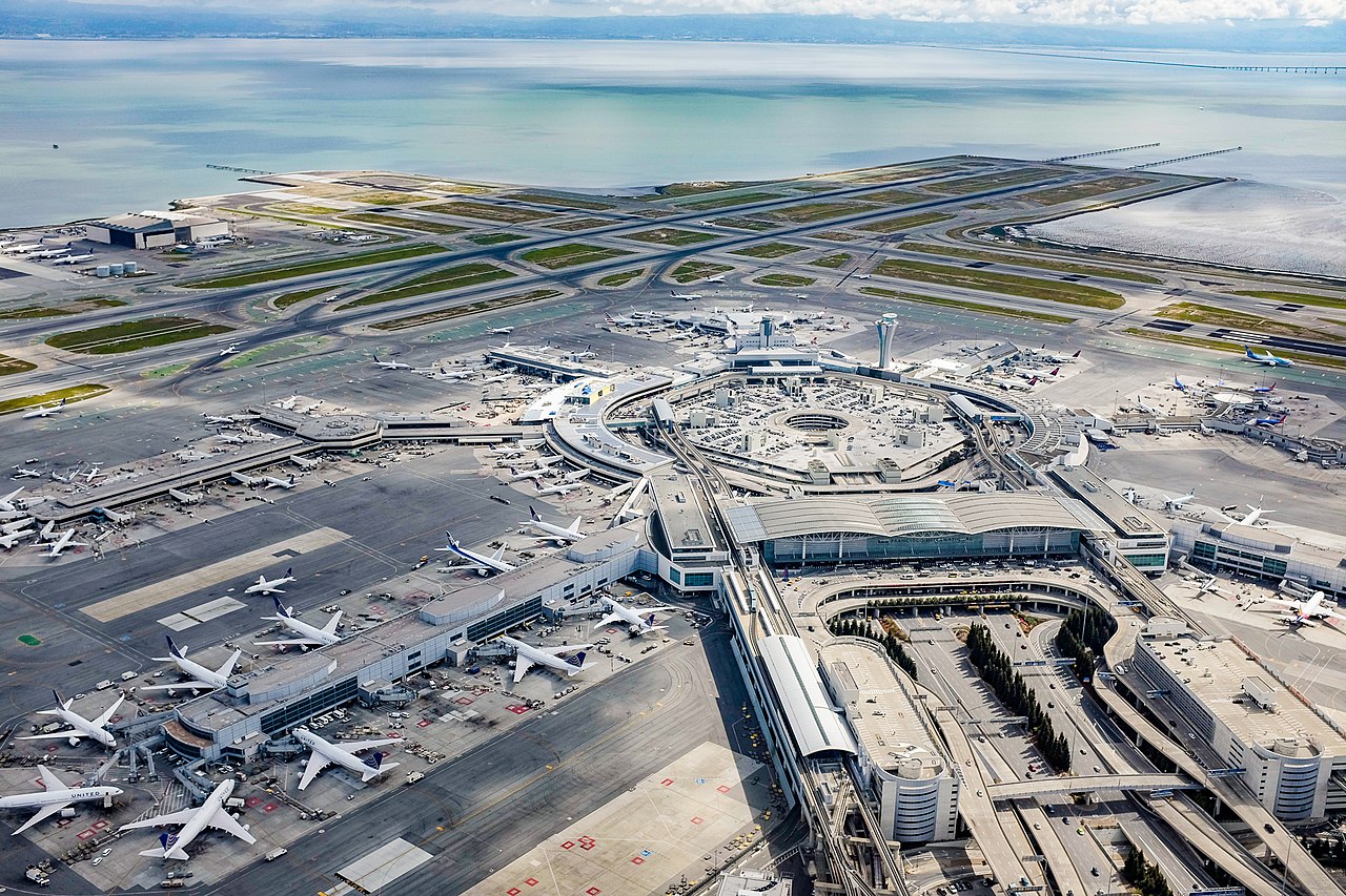 SFO airport exterior